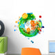 Vector Grunge Design Elements Wall Decal