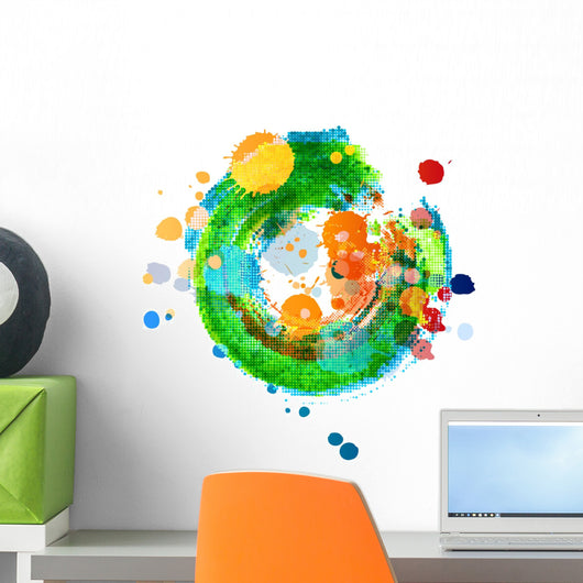 Vector Grunge Design Elements Wall Decal