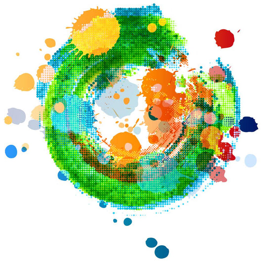 Vector Grunge Design Elements Wall Decal