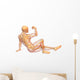 Male Human Body and Wall Mural