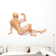 Male Human Body and Wall Mural