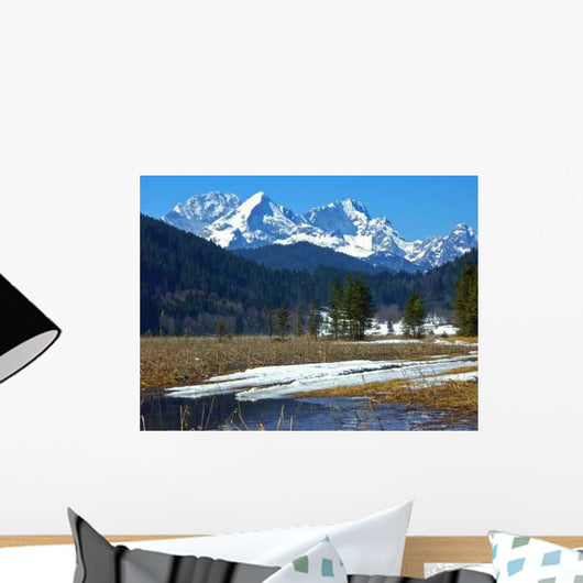 Fr Hling im Wettersteingebirge Wall Decal