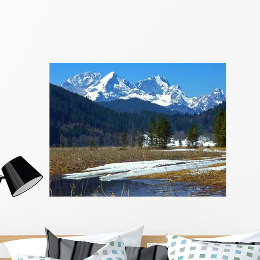 Fr Hling im Wettersteingebirge Wall Decal