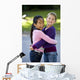 Best Friends Smiling and Wall Mural
