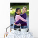 Best Friends Smiling and Wall Mural