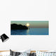 Gray Sunset Wall Decal