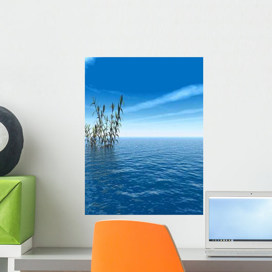Water Plant V Wall Decal