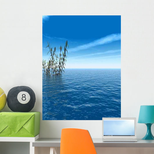 Water Plant V Wall Decal