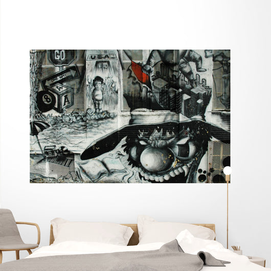 Graffiti Wall Mural