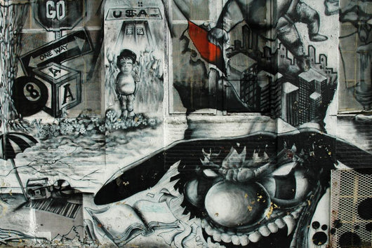 Graffiti Wall Mural
