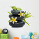Yellow Flowers Spa Wall Decal