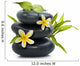 Yellow Flowers Spa Wall Decal