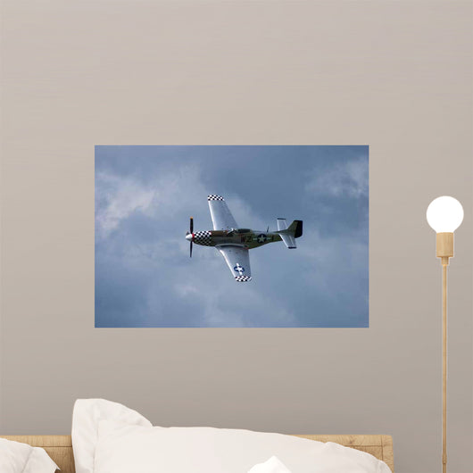 P-51 Mustang Flight Wall Decal