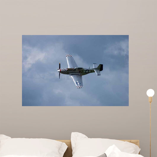 P-51 Mustang Flight Wall Decal