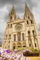 Chartes Cathedral Facade Wall Mural