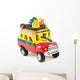Colombian Bus Called Chiva Wall Decal