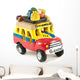 Colombian Bus Called Chiva Wall Decal