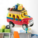Model of a Colombian Bus or Chiva Wall Decal