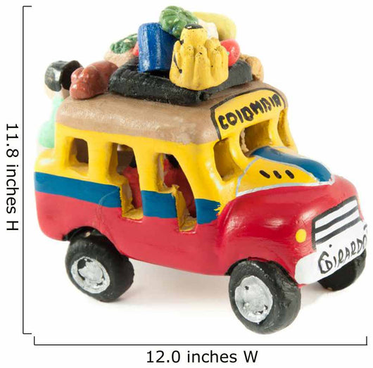 Model of a Colombian Bus or Chiva Wall Decal