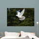 White Dove Flying Wall Mural