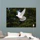White Dove Flying Wall Mural