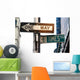 Street Sign Times Square Wall Decal