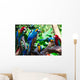 Group Parrots Wall Mural