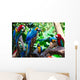 Group Parrots Wall Mural