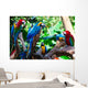 Group Parrots Wall Mural
