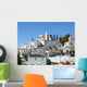 White Spanish Village Wall Decal