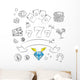 Casino Elements Collection. Wall Decal