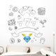 Casino Elements Collection. Wall Decal