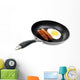 Frying Sausages and Egg Wall Decal