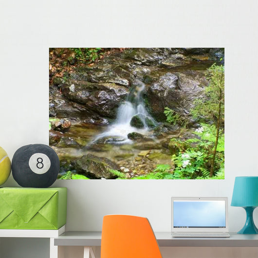 Spring and Cascade Wall Decal