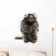 Marmoset Callithrix Jacchus Eating Worm Wall Decal