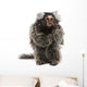 Marmoset Callithrix Jacchus Eating Worm Wall Decal