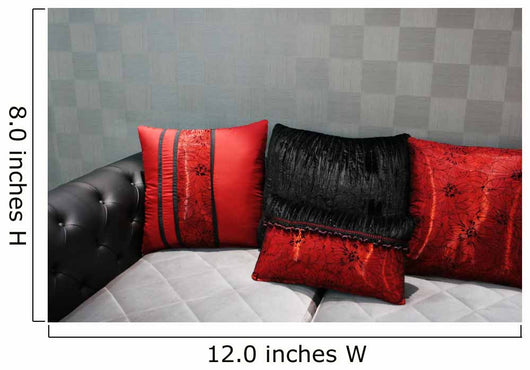 Black and Red Modern Sofa Wall Mural