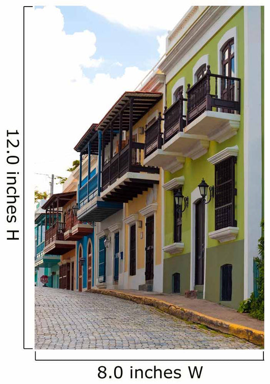 Colorful Old San Juan PR Wall Mural