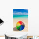 Colorful Umbrella Beach