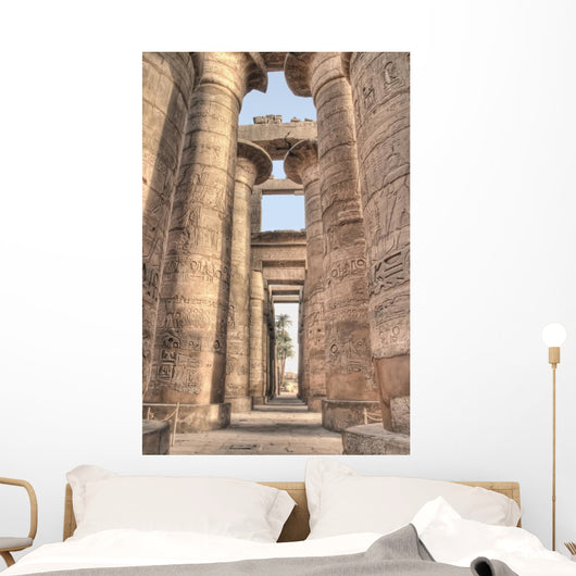 Hypostyle Hall Karnak Wall Mural
