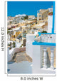 Firostefani Villiage Santorini Wall Mural
