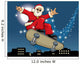 Santa Claus Skateboarding