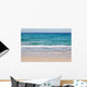 Atlantic Sand Beach Horizon Wall Decal