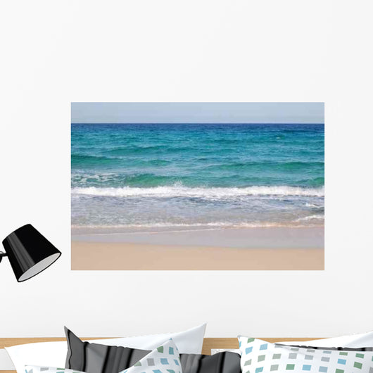 Atlantic Sand Beach Horizon Wall Decal