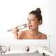 Sushi Girl Wall Decal