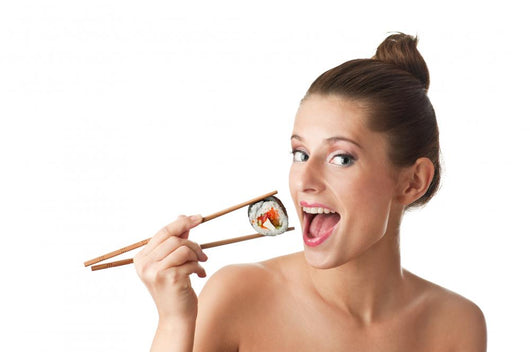 Sushi Girl Wall Decal