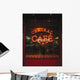 Central Cafe With Flashy Light New York Wall Mural