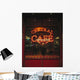 Central Cafe With Flashy Light New York Wall Mural