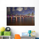 Miami Downtown Larga Visuale Wall Decal