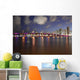 Miami Downtown Larga Visuale Wall Decal